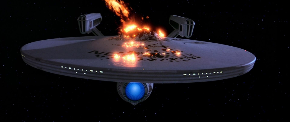 USS Enterprise going even more boldly than usual