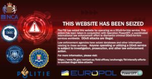 FBI website seizure splash page